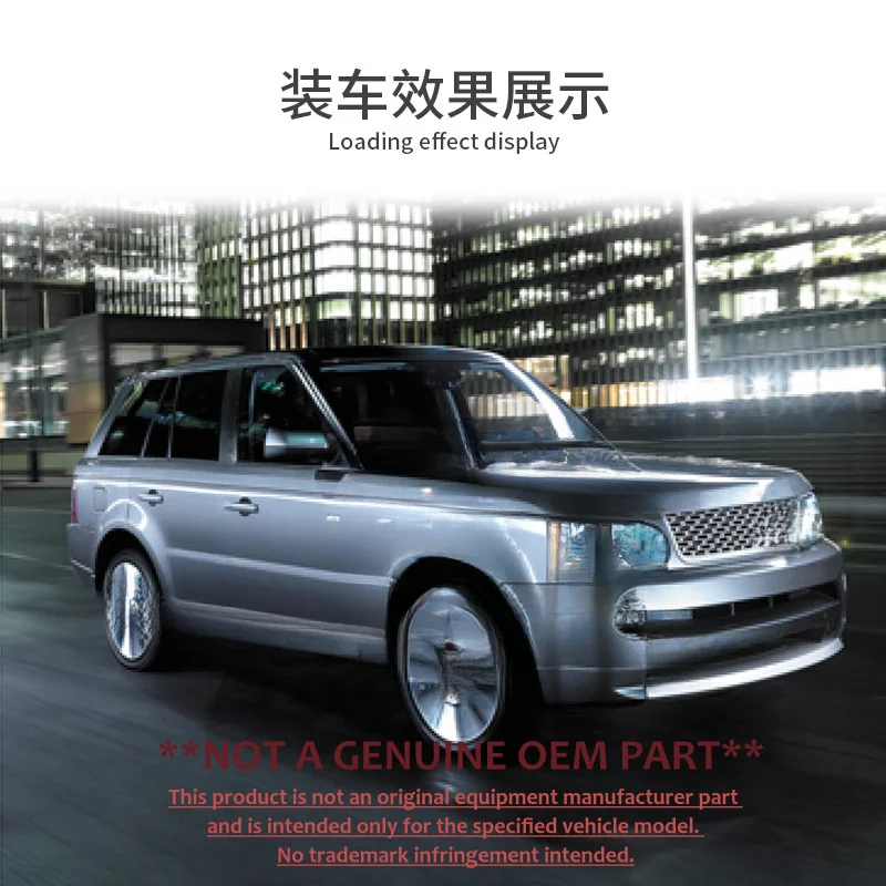 For Land Range Sport L320 2005‑2013 Carbon Fiber Full Body Kit Front Rear Bumper Modification Accessories