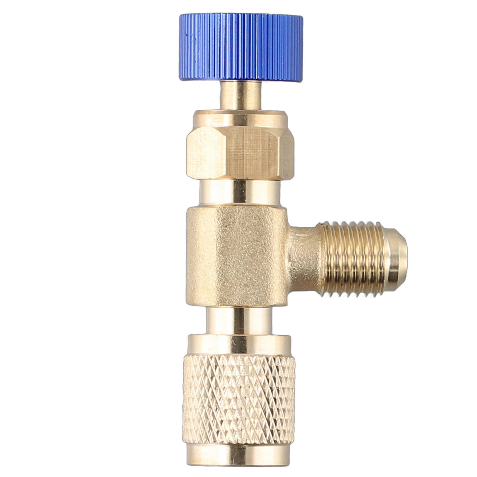 

2pcs Air Conditioning Fluorine Safety Valve Manual Valve Adapter R22 R410 Connector Brass Control Valves Refrigeration Systems