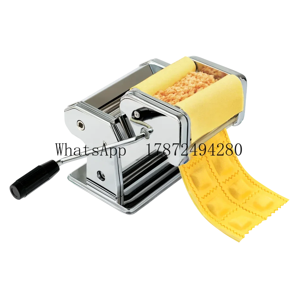 Máquina cortadora de pasta de fideos Kelli 5 en 1 para laminar masa y raviolis gusto Maker