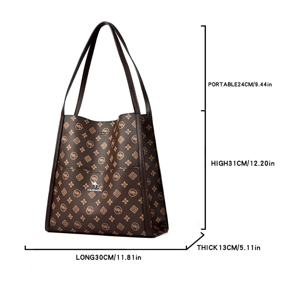 حقائب يد فاخرة من الجلد عالي الجودة من العلامة التجارية الأصلية حقائب يد نسائية مصممة حقائب كتف بمقبض علوي للنساء كيس رئيسي #5