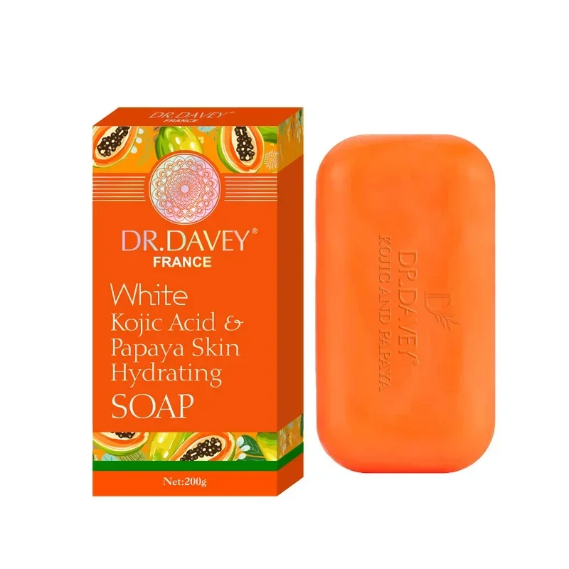 Soap Papaya Whitening Soap Moisturizing Acne Cleanser for Clear Skin Care Handmade Soap Kojic Acid Body Skin Deep Cleaning