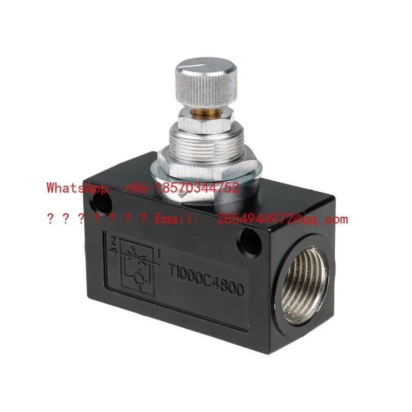 Pneumatic One-way Throttle Valve T1000C4800 New Original Air Control Valve