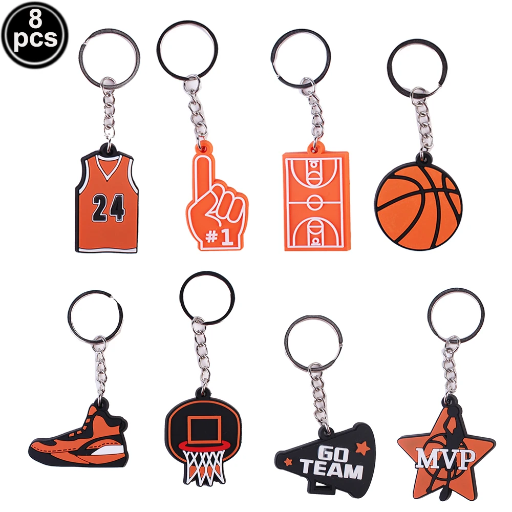 Basketball Birthday Party Supplies Favors Basketball Paper Straws Cupcake Toppers Keychain Boat Box Sport Basketball Party Decor