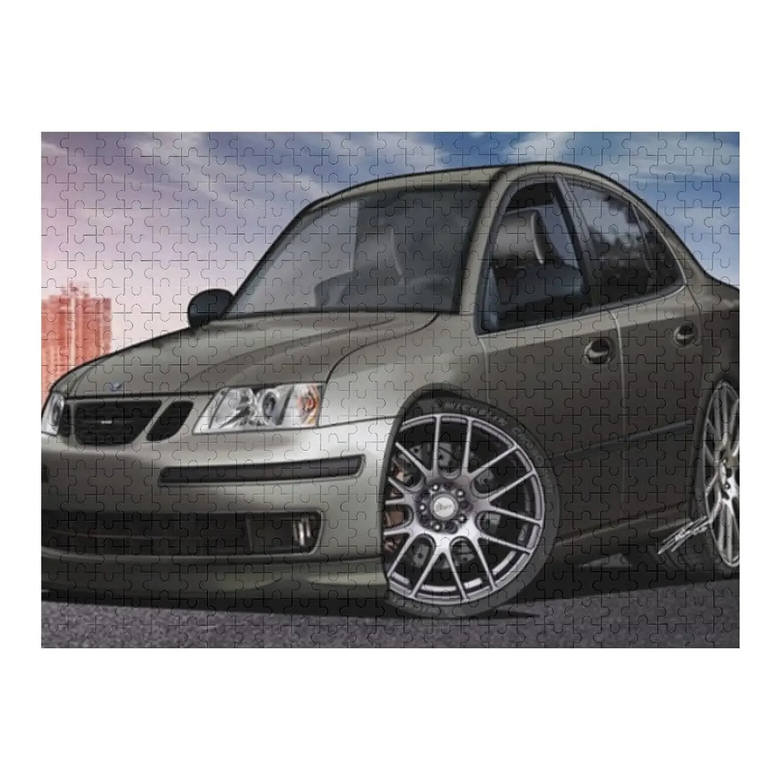 

Автомобильный пазл SAAB 9-3 Aero, персонализированная головоломка