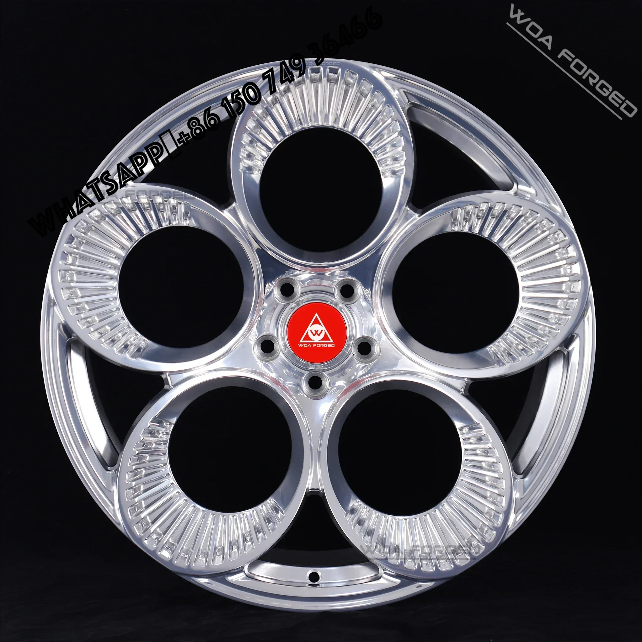 

6061-T6 Custom 1 Piece Forging Rims R20 9J 5x112 Concave Carbon Forged Aluminum Alloy Car Wheels for Alfa Romeo