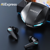 Thinkplus XT53 Wireless Gaming Earphones Bluetooth 5.4 LED Digital Display Waterproof Earbuds Noise Cancelling Headset Lenovo