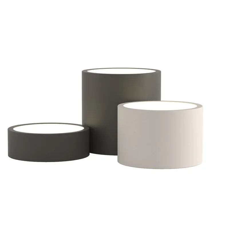 

Living room lamp Modern simple round creative ultra-thin Nordic study aisle corridor balcony lamp