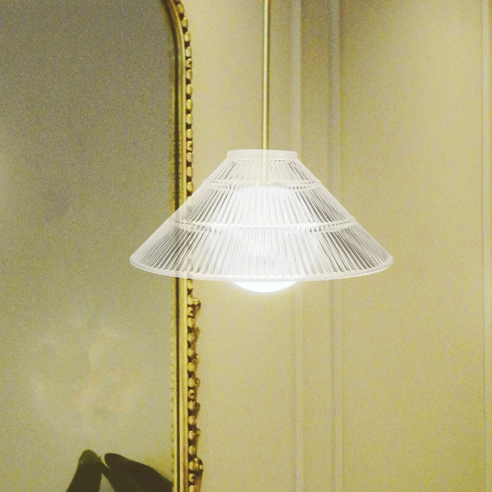 

Pendant Light Shade 3-Tier Creative Modern Hanging Lamp Shade 200mm Glass Chandelier Cover Decorative Lampshade