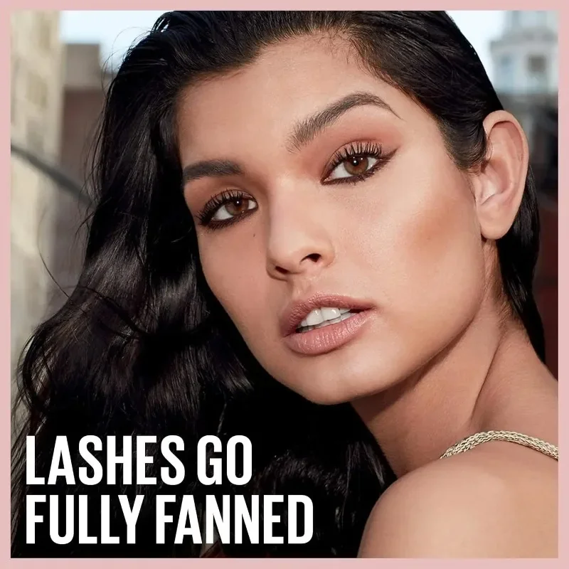 Silk Fiber Lash Mascara Natural Longer & Thicker Eyelashes Waterproof Long Lasting Smudge-proof Hypoallergenic Lasts All Day