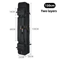 130cm Black 2-Layer