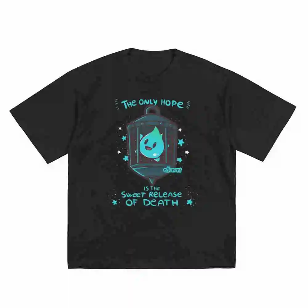 The Only Hope Sometimes Is Pleasure Of Death Short Sleeve Tee 100% Cotton T-Shirt
