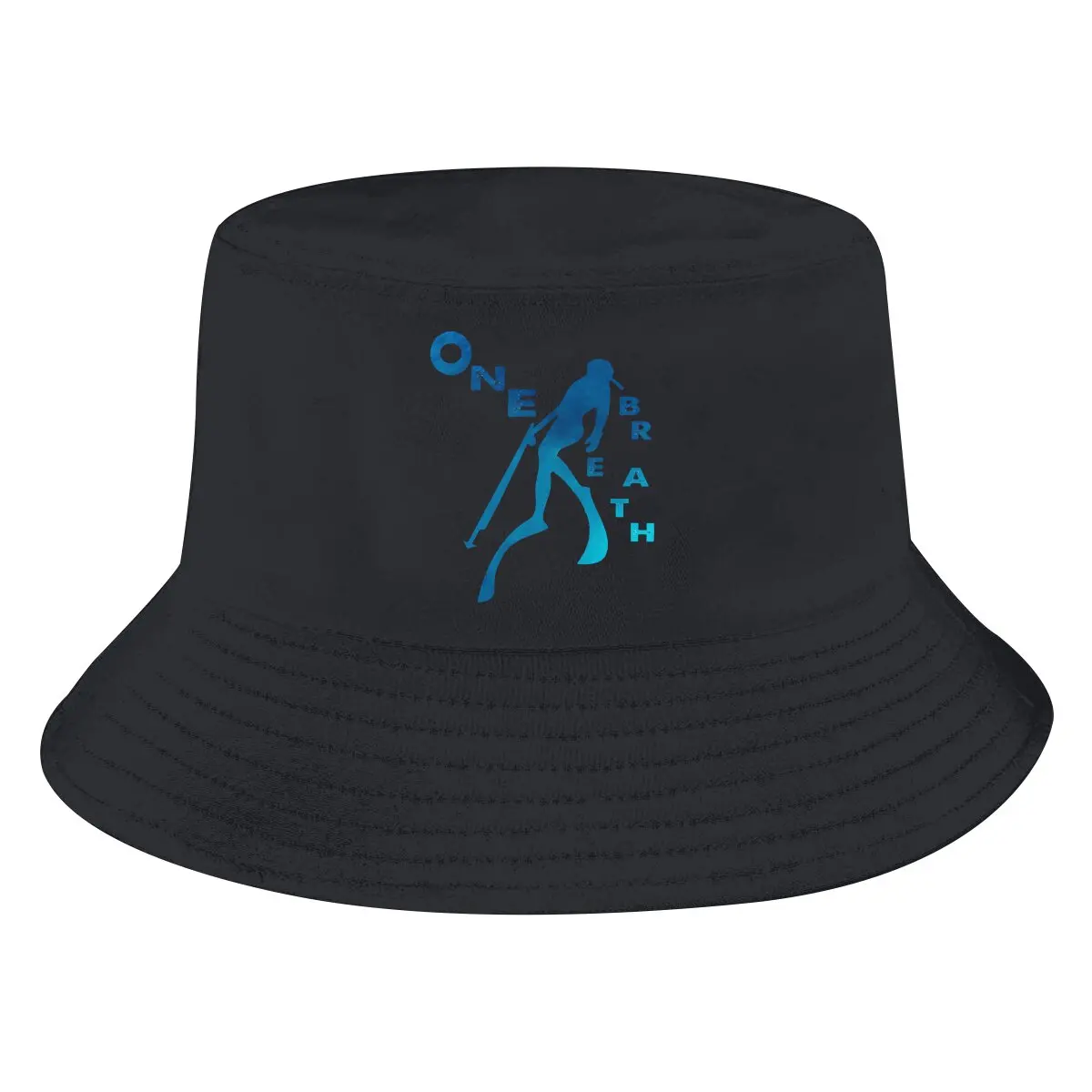 Dive Scuba Diving Bucket Hat One Breath Spearfishing Freediving Lovers Men Women's Fisherman Cap Hip Hop Beach Sun Fishing Hats