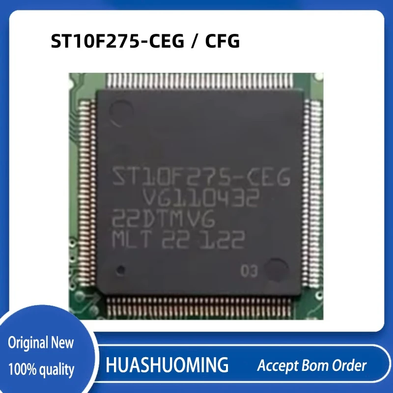 5Pcs/Lot new ST10F275-CEG ST10F275 ST10F275-CFG ST10F275   TQFP144