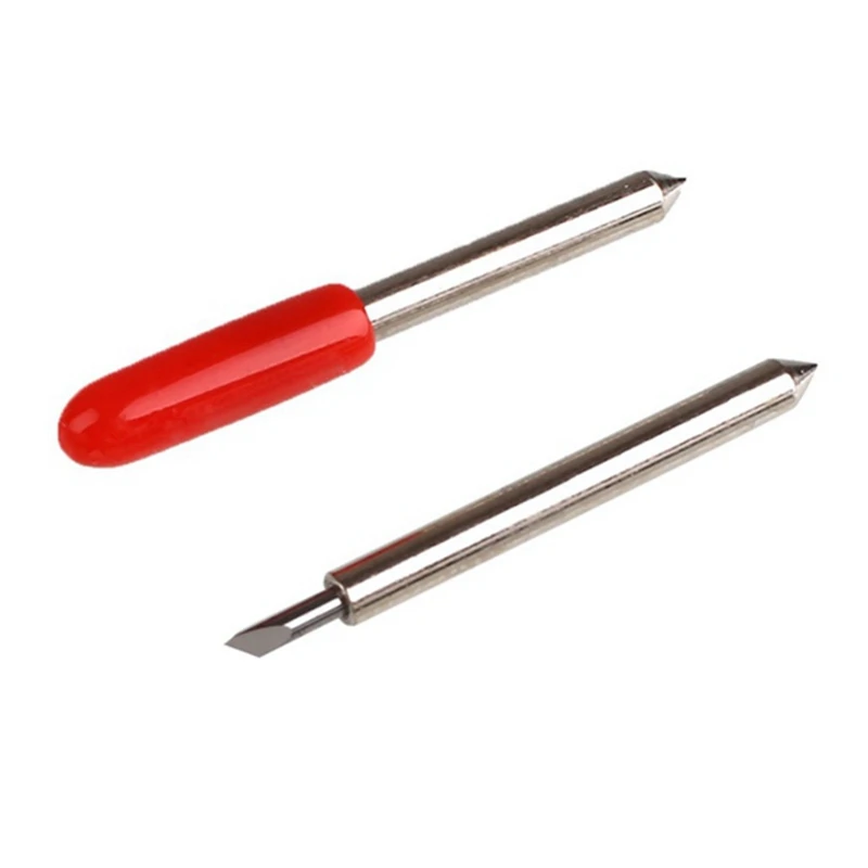 Cuchilla de corte de carburo de tungsteno para máquina de corte Roland, herramienta de corte de vinilo, alta dureza, 45 grados, 6 piezas