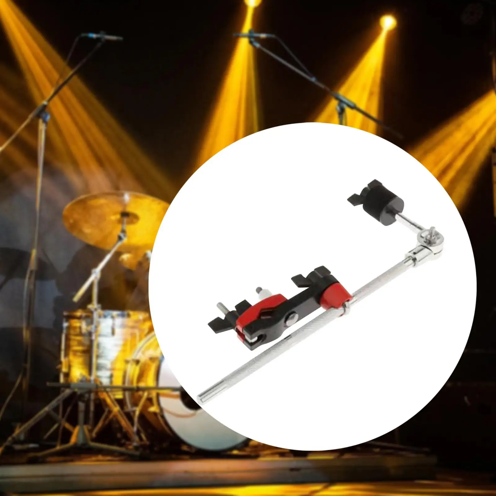 

Drum Extension Clamp Cymbal Attachment for Percussion Instrument Accessories