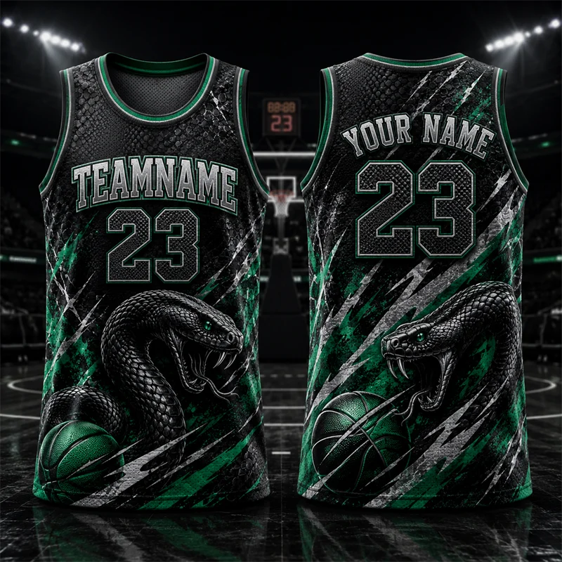Trendy Customizable Basketball Jersey For Men Fashion Summer Custom Name Team Name Number Sports Tank Tops Loose Breathable Vest