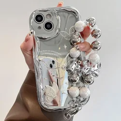 Ins butterfly Phone Case For Samsung Galaxy S24 S23 Ultra S20 FE S21 S24 Plus A05 J7 J2 Prime G530 Soft Silicone Cover