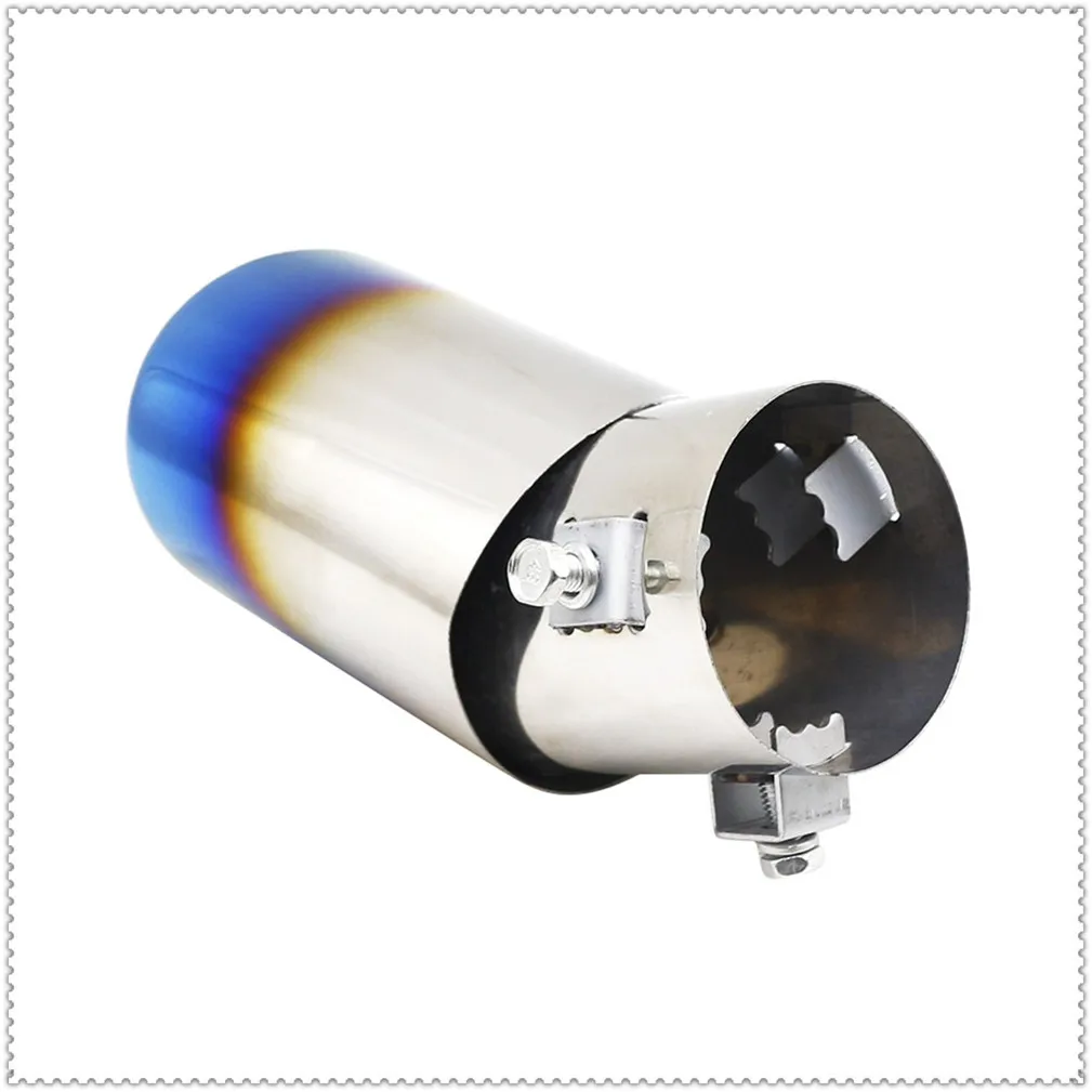 

Tail Muffler Exhaust Tip Pipe Silver Car Accessories for Ford C-MAX Flex B-MAX Atlas Territory Formula Vertrek Airstream Five