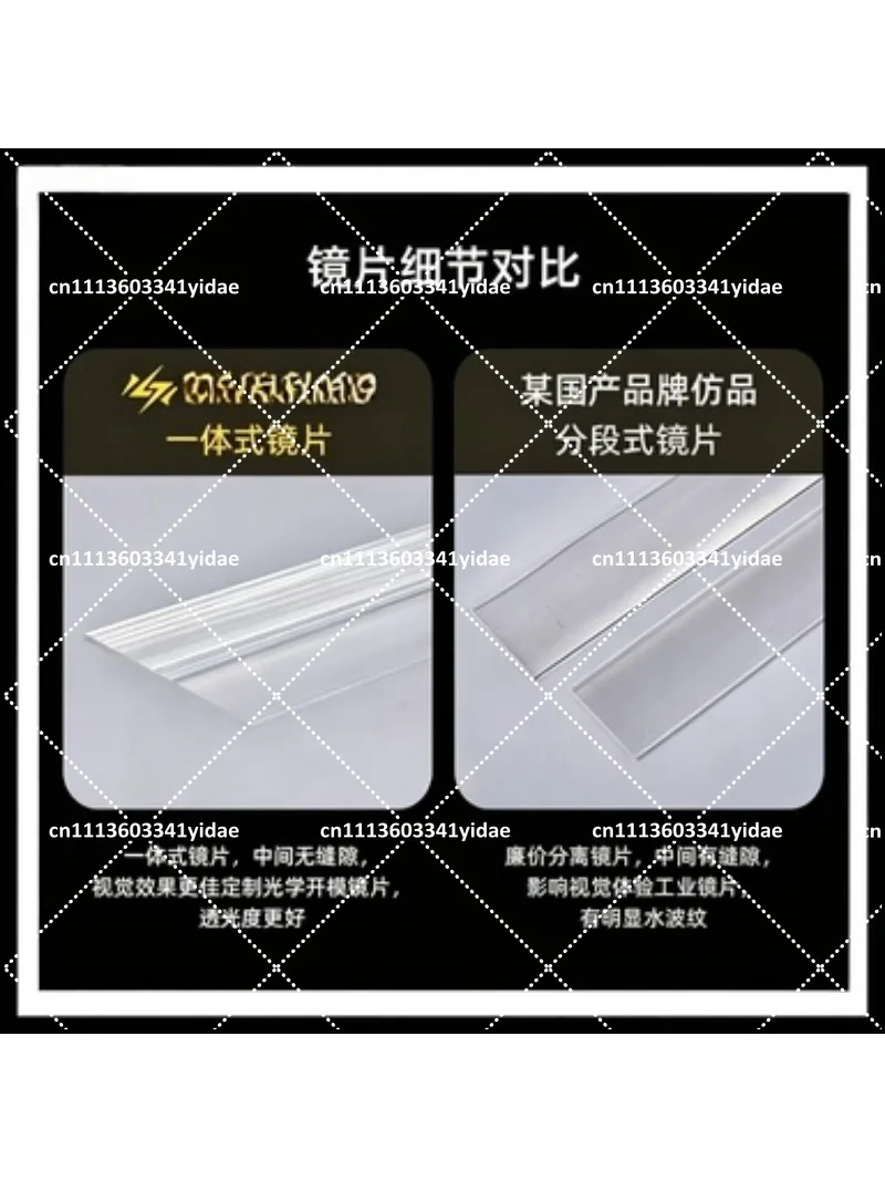 Triple Monitor Bezel Kit for Racing Simulator, Seamless Optical Screen Merging