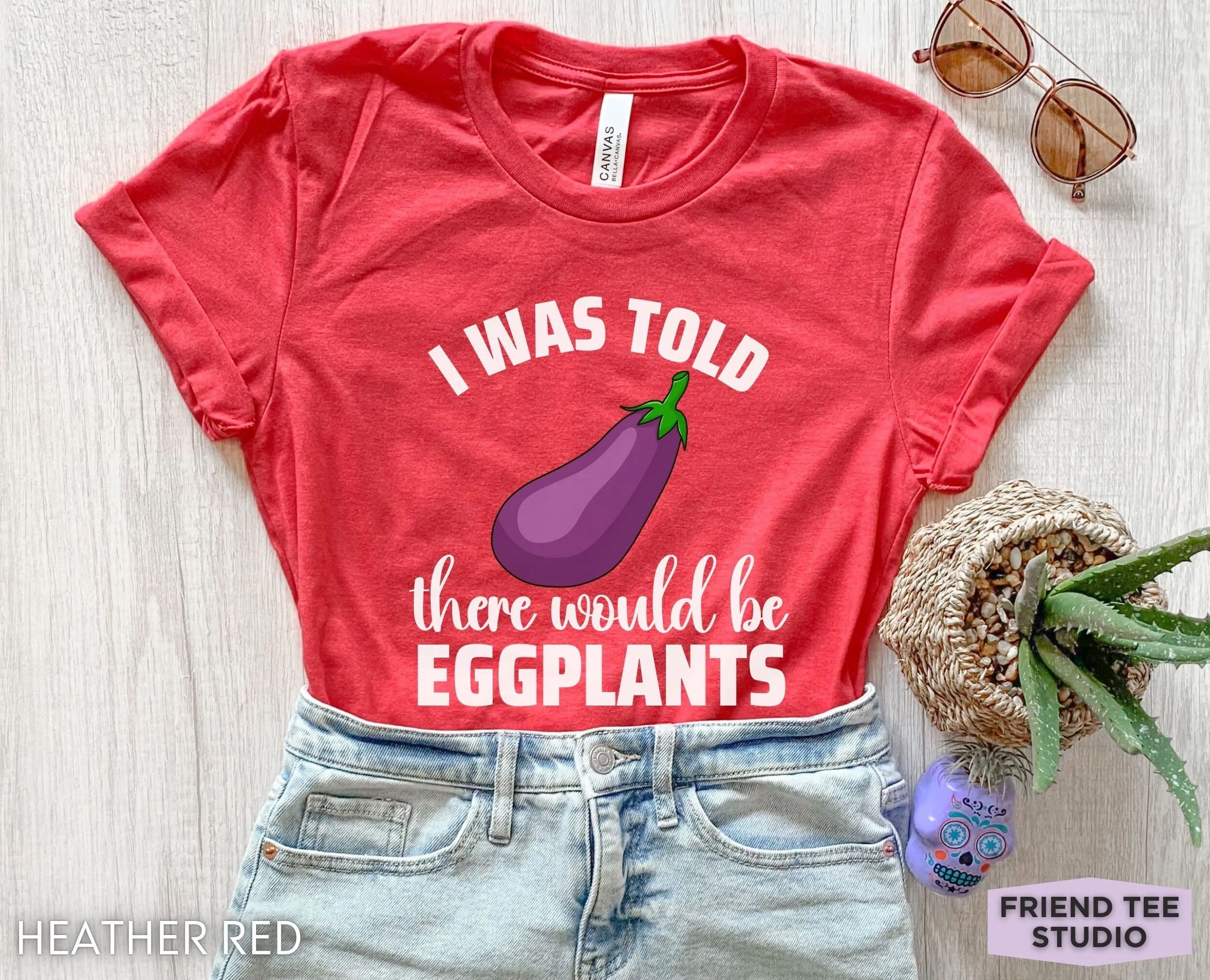 Футболка Eggplan Funny s Womens Farmer Aubergine Vegetable