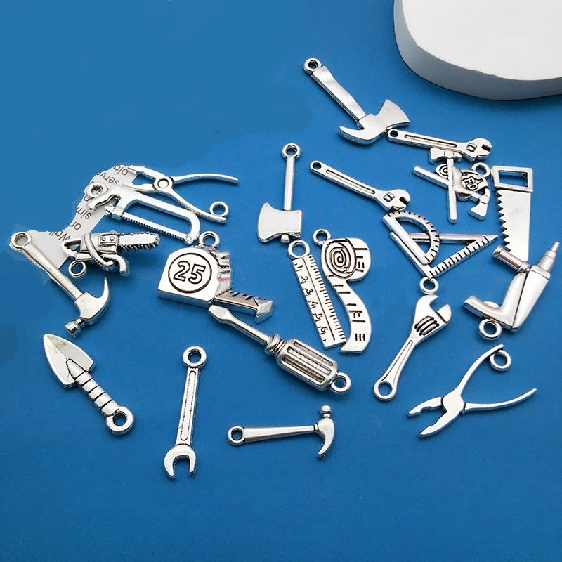 Mini Repair Tool Miniature Maintenance Model Doll Toolhouse Decoration Spanner/Saw/Axe/Hammer/PlierAccessories