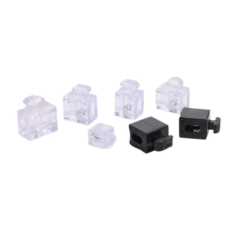 20PCS Aluminum Spacer Interval Connecting Block Plate Plexiglass Fixed Glass Connection Block