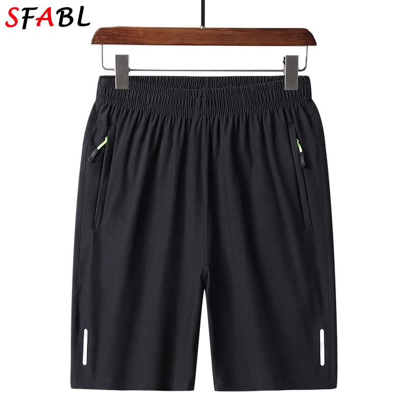 Quick Dry Breathable Men Board Shorts Fitness Elastic Joggers Running Shorts Summer Gym Workout Sportswear Men\'s Shorts Bottom