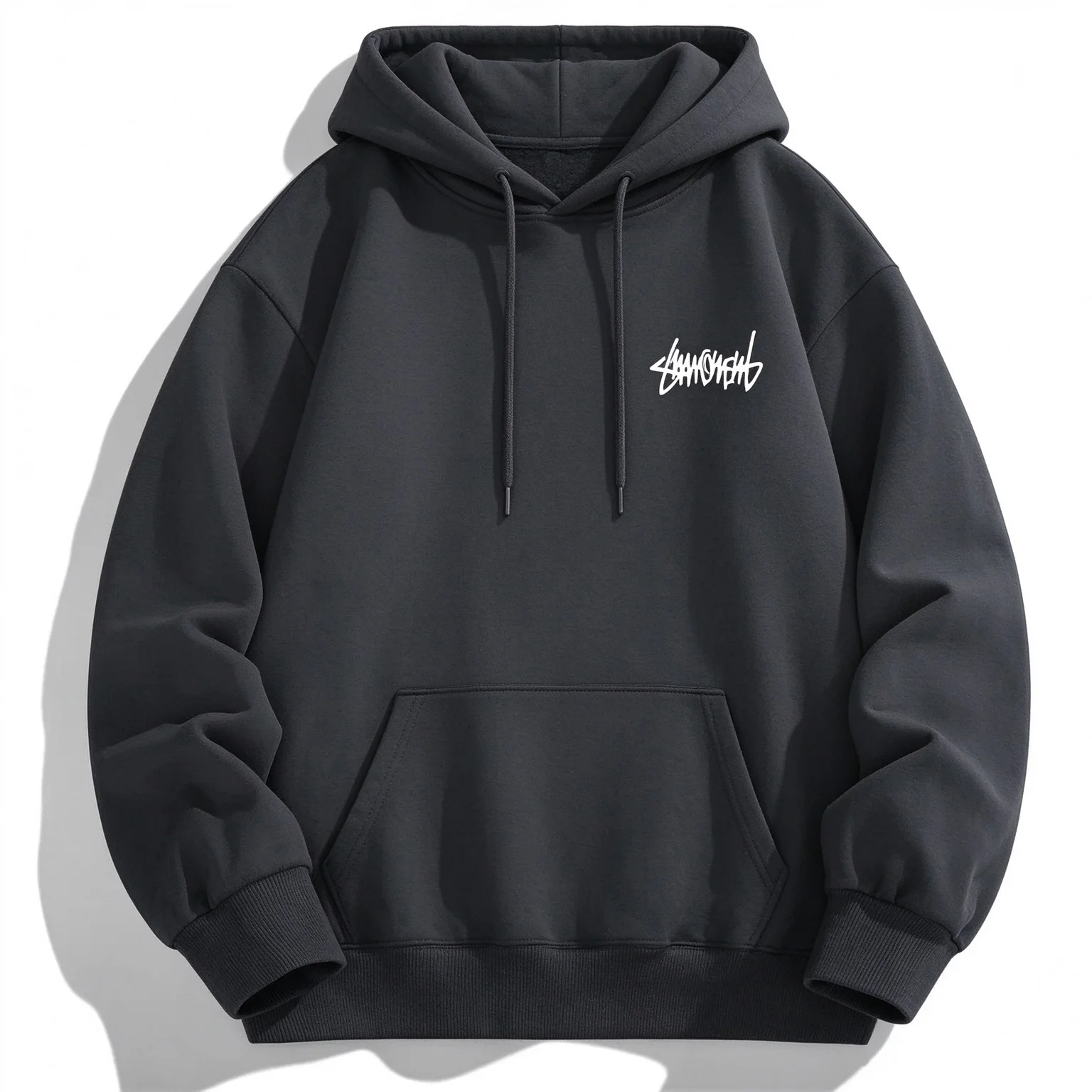 2026 Herbst und Winter Neue lässige Sweatshirts Harajuku Loose Streetwear Tops O-Ausschnitt Pullover Hoodie Einfarbige Damen-Sweatshirts S-3XL – Detail 10