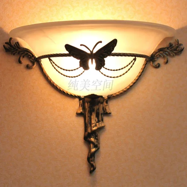 Brief fashion rustic wall lamp bed-lighting mirror light wall lighting wall lamp