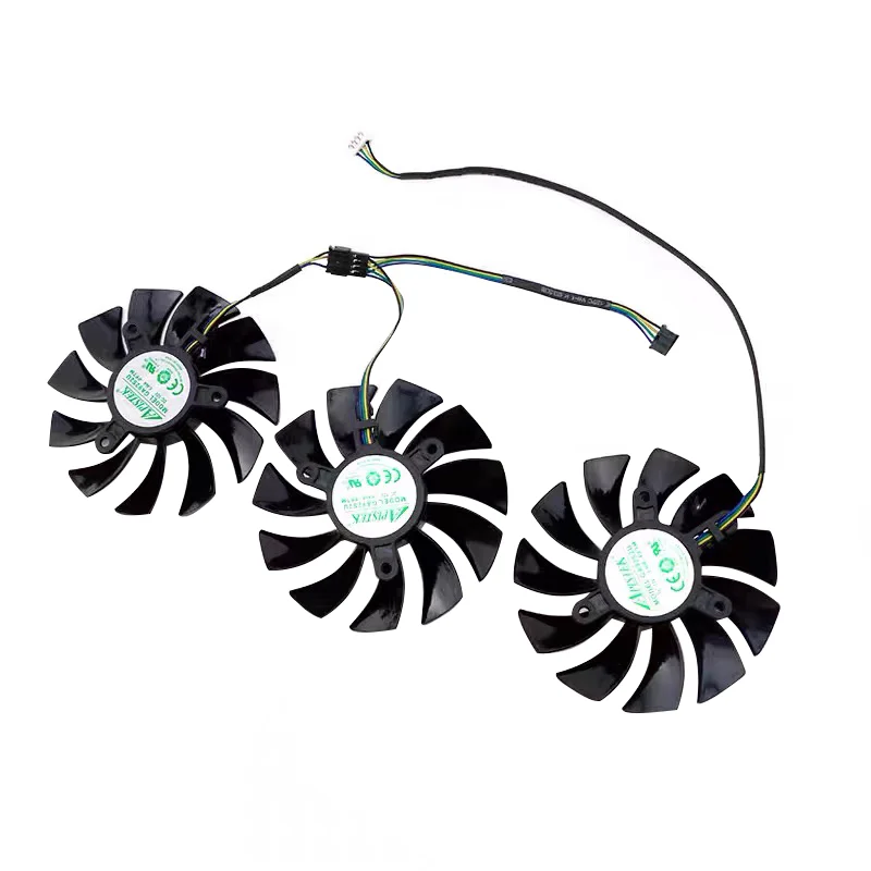 For ZOTAC RTX 3090 3080 3070 3060Ti X Gaming OC Video Card Fan New RTX3090 RTX3080 RTX3070 RTX3060Ti Cooling Graphics Fan