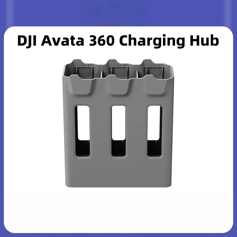 DJI Avata 360 Charging Hub Supports charging three batteries at the same time. (Tip: The charger is not included)