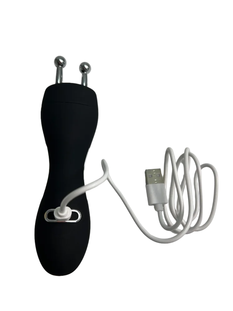 Portable Plastic Jade Massage Wrinkle Remover Beauty Tightening Microcurrent Face Massager Roller Standing Face Lift Roller