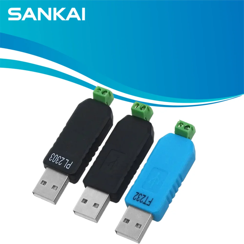 Sankai store High Speed USB to RS485 Converter, Win/Linux/Mac, Plug & Play, Industrial Grade