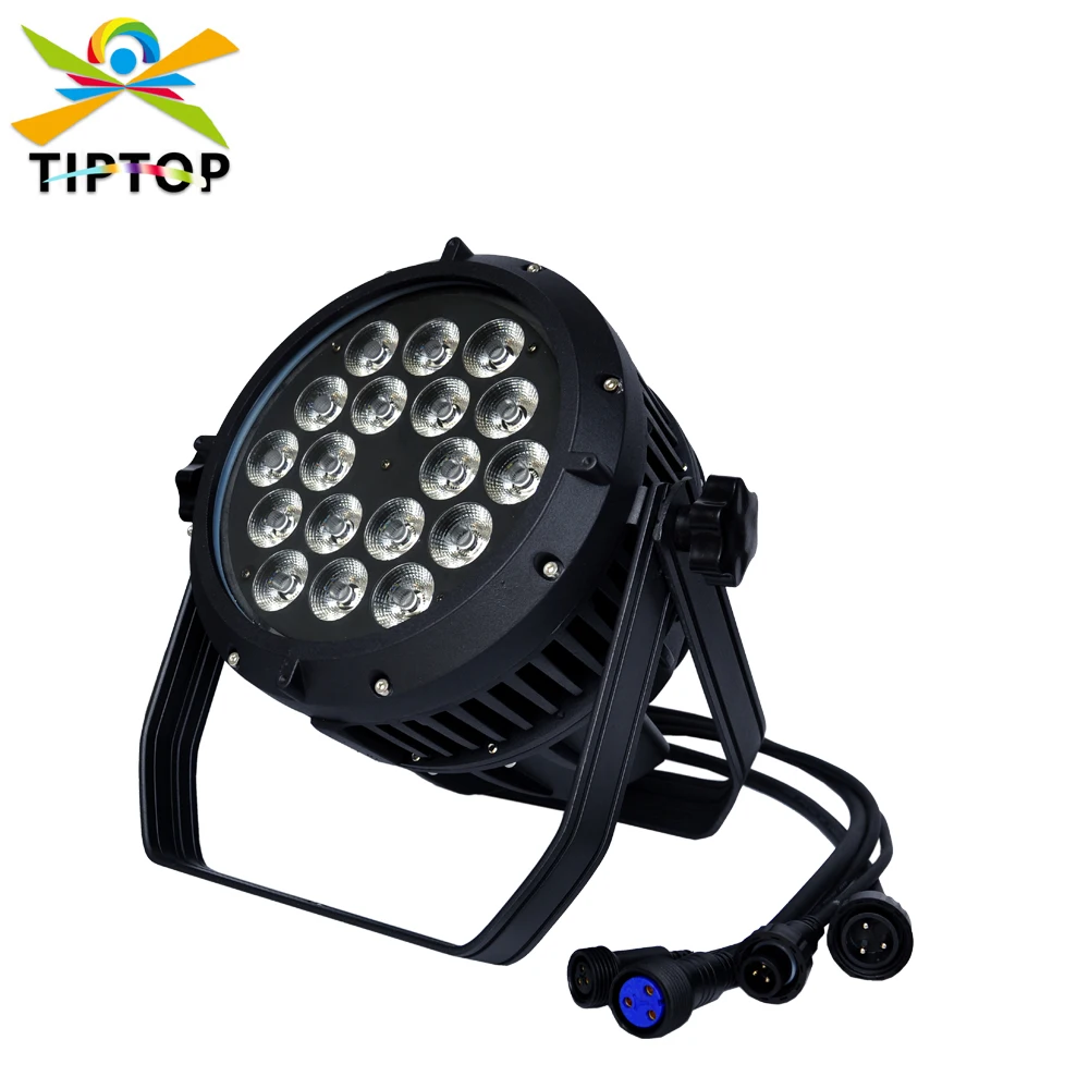 

High Quality 180W DMX512 Outdoor LED Stage Equment 18x18W Waterproof led par light /stage lighting/outdoor Big Lens led 90V-240V