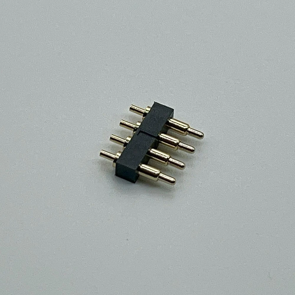 1 Stück 2P 3P 4P 2,54 mm Rastermaß Pogo-Pin-Steckverbinder, federbelasteter Prüfstift, SMT DIP Durchsteckmontage, gebogener Typ, Stecker und Buchse, Lade-Pogo-Pin – Detail 14
