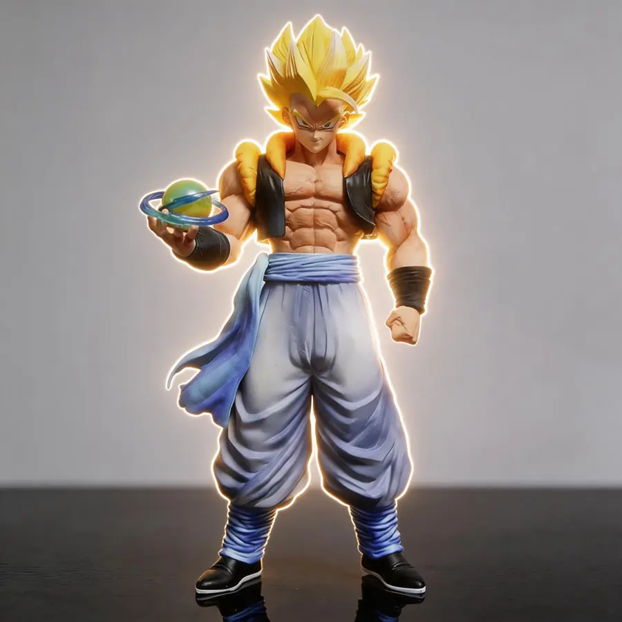 

Dragon Ball Gogeta Anime Figure - 29cm Desktop Decoration Gift Collectible Toy High Quality PVC Material
