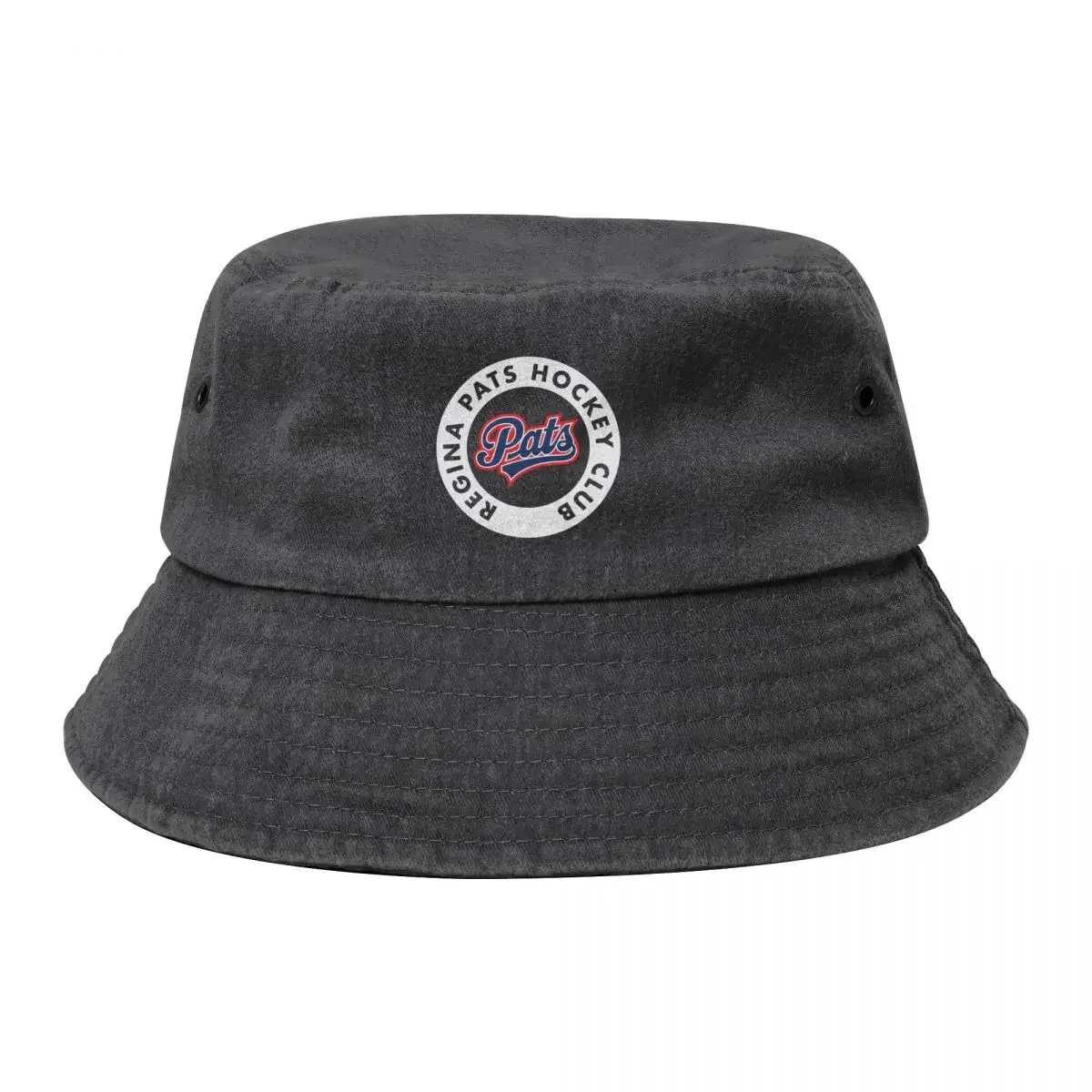 Regina Pats Hockey Club White Bucket Hat Hat Man For The Sun Visor Men's Caps Women's