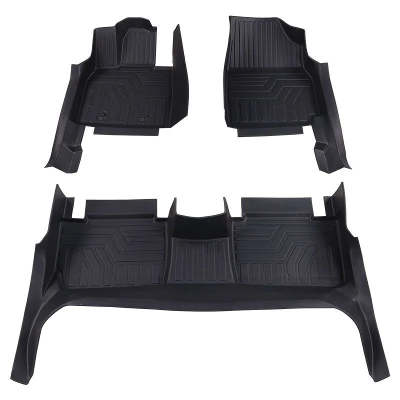 Car Floor Mats Anti-slip TPE Rubber Waterproof 3D 5D Car Floor Mats Customized Car Floor Mats For Toyota Hilux
