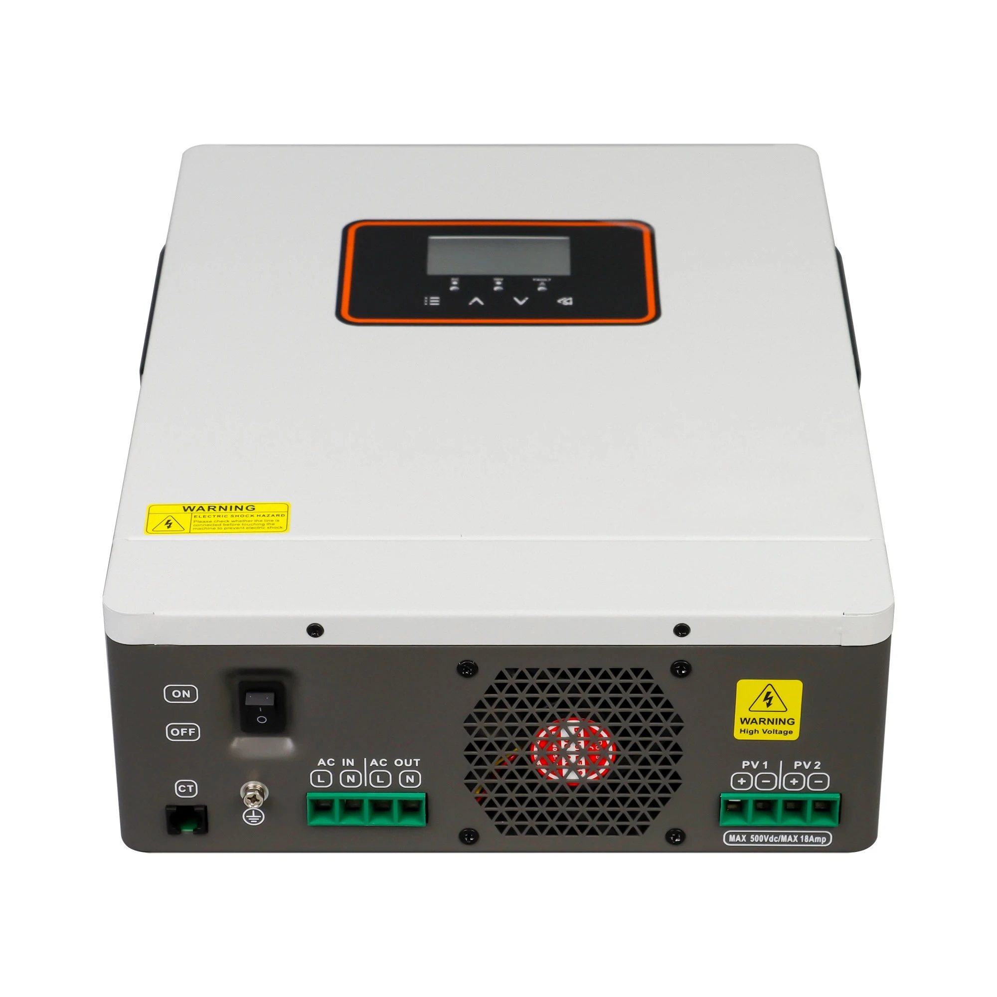 230V AC Pure Sine Wave Off-Grid Hybrid Inversor Max PV Power 4500*2 Support WIFI Module PV Inverter 6KVA 6KW Dual MPPT Input