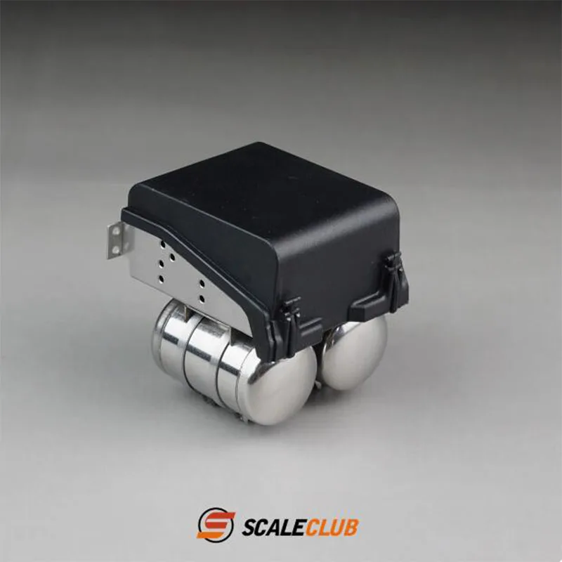 Scaleclub 1/14 Battery Box Gas Tank Truck Model For Tamiya Lesu Rc Truck Trailer Tipper For Scania 770S R620 R470 Parts