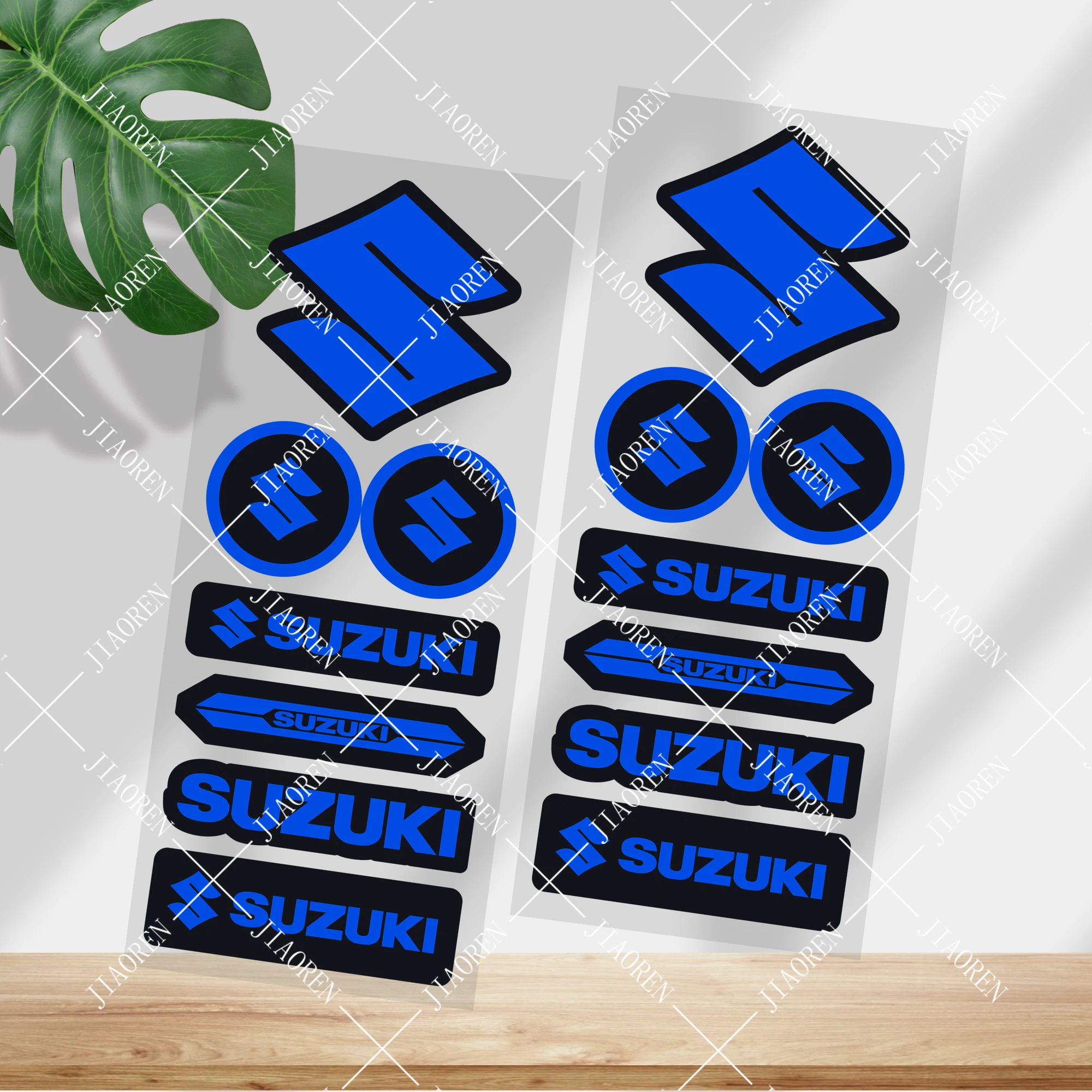 2 قطعة ملصقات شعار سوزوكي الشارات العاكسة