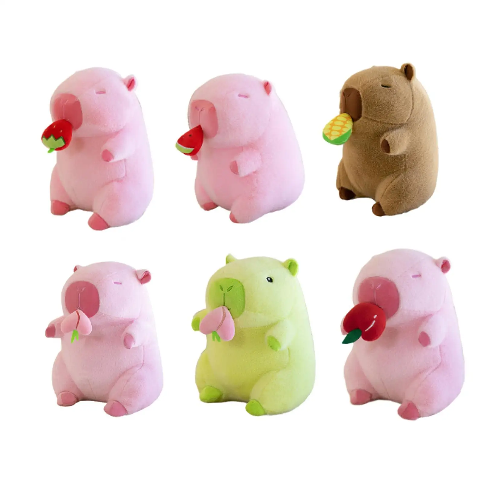 Cute Capybara Stuffed Animal Soft Home Decoration Capybara Stuffed Toy for Children Teens Family Boys Girls Birthday Gifts