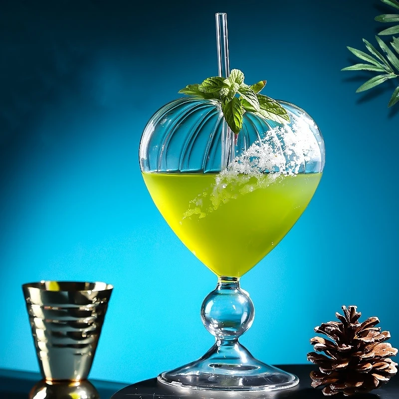 

Heart Love Shaped Glass Mug Couple Cups Glass Cup Tea Beer Mugs Milk Coffee Cup Gift Drinkware Verres Cocktail Accessories