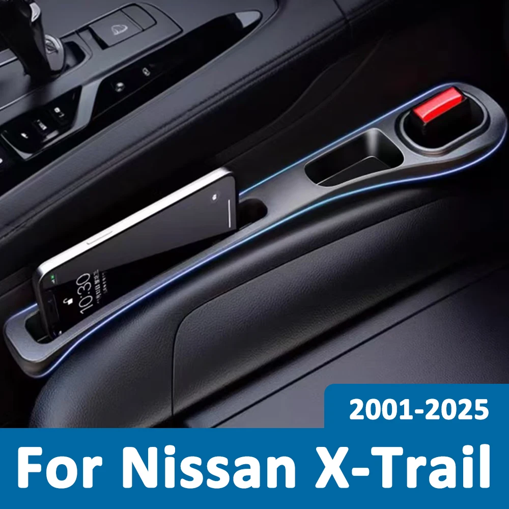 Organizador de Armazenamento Lateral para Banco de Carro à Prova de Vazamentos para Nissan X-Trail T30 T31 T32 T33 2001-2022 2022 2023 2024 2025