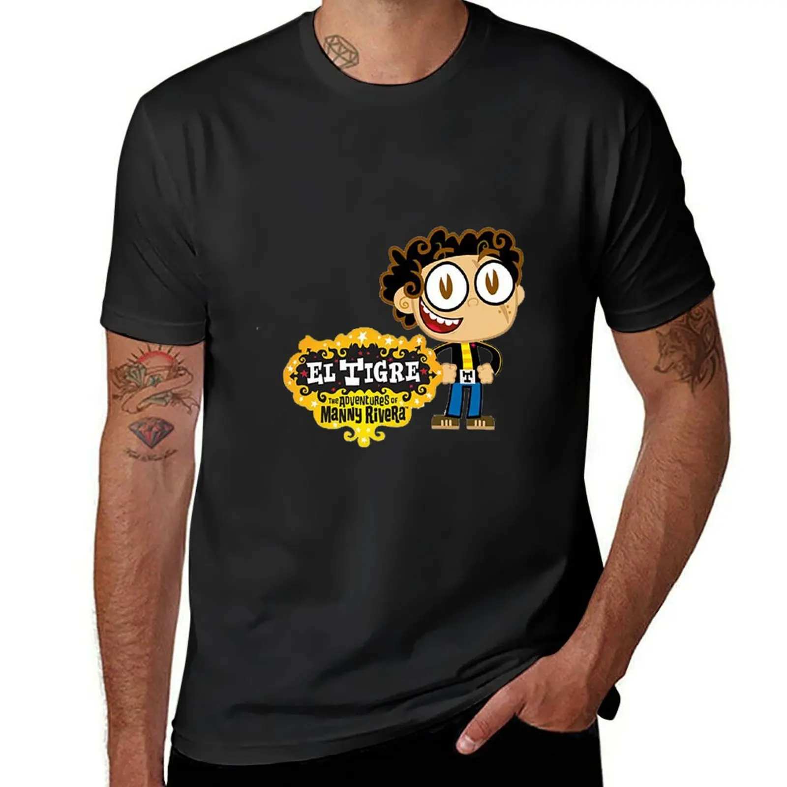 El Tigre The Adventures Of Manny Rivera T-Shirt for a boy sweat fruit of the loom mens t shirts