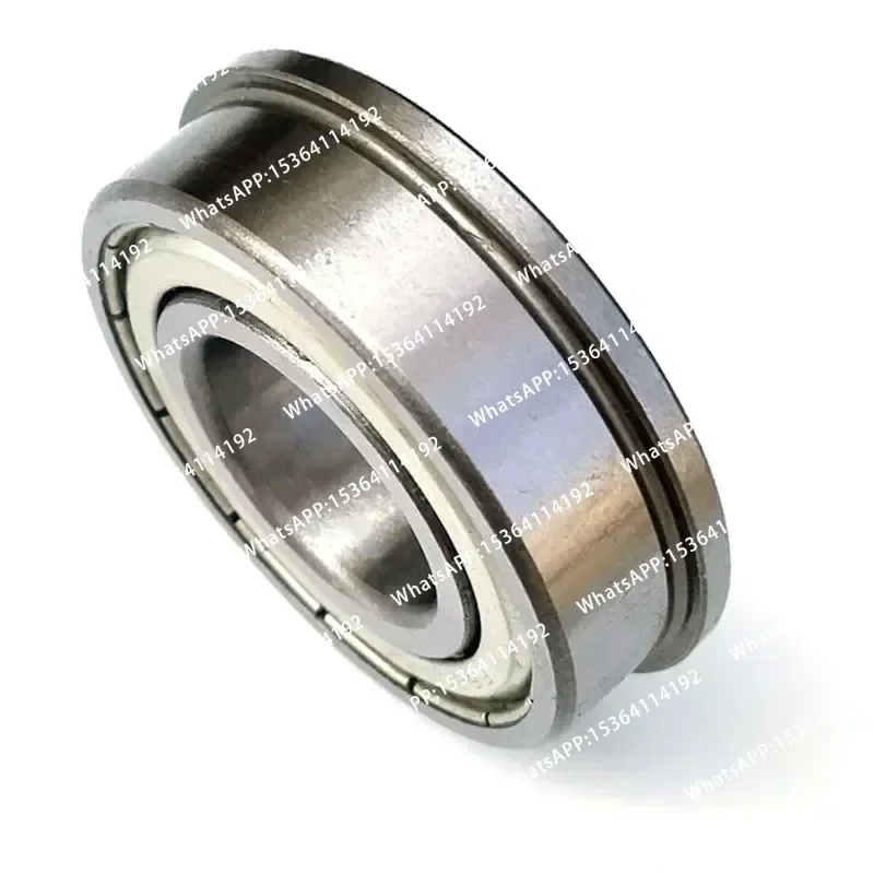 10pcs F693ZZ F694ZZ F695ZZ F696ZZ F697ZZ F698ZZ F699ZZ Metal Double Shielded Flange Ball Bearings