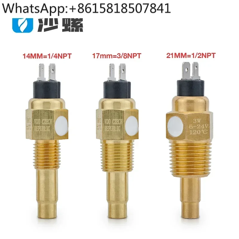 

Generator Set Water Temperature Sensor VDO Probe Oil Induction Plug Sensor, Oil Pressure Sensor