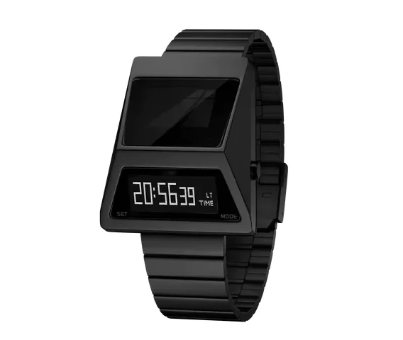 S3000 ريترو المستقبل الشرير نمط الأزياء الساعات الإلكترونية IB تصميم فريد الساعات المعدنية الساعات الرقمية سايبر بينلي