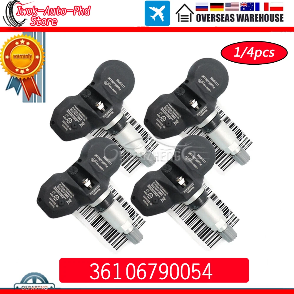 

36106790054 New TPMS Tire Pressure Sensor For BMW 1 128i 135i 328i 335d 335i 335is 528i 535i 550i X3 X5 X6 M3 M6 Z4 Mini Cooper