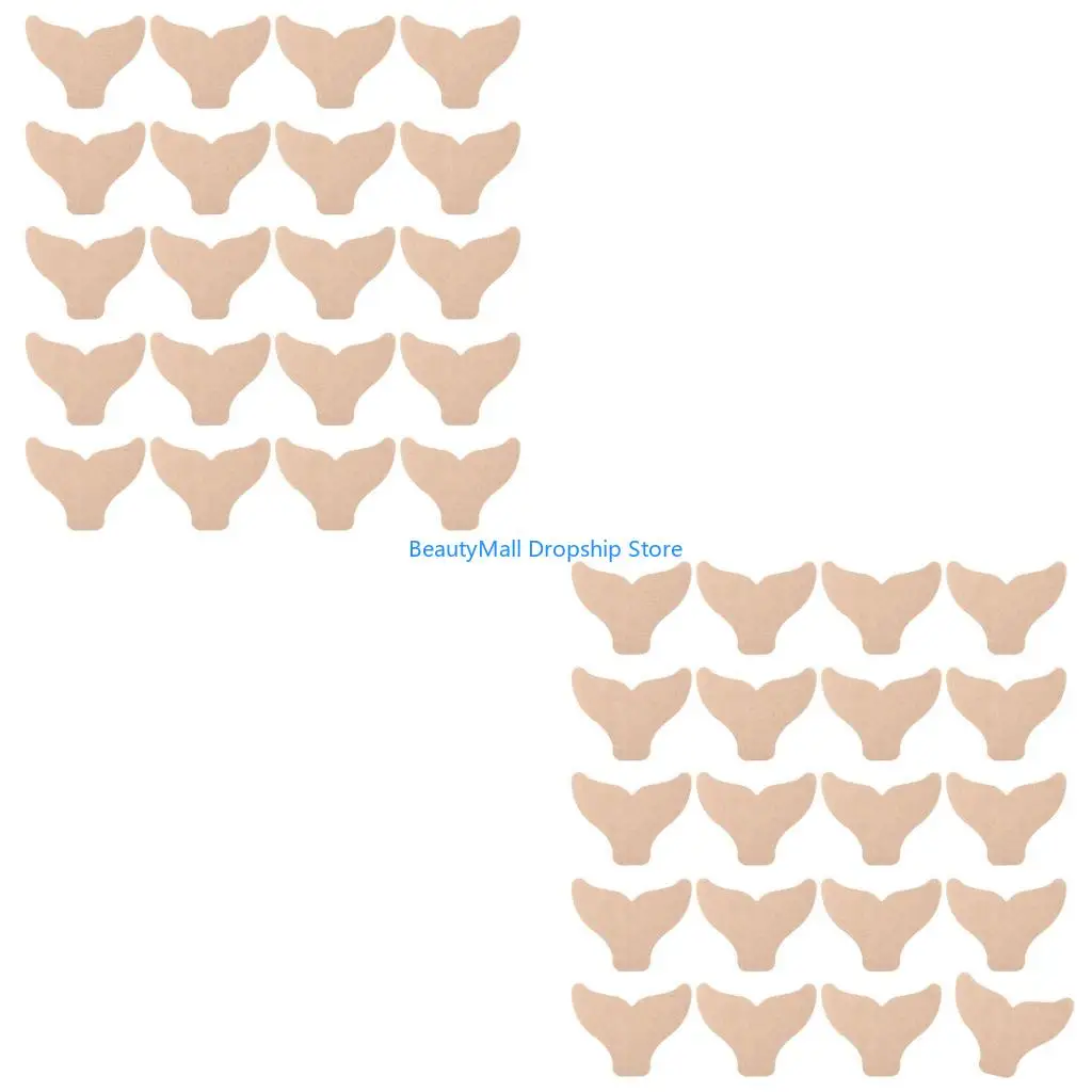 40JD 20Pcs Non Slip Underarm Sweat Pads Highly Absorbent Soft Fabric For Gym Running And Everyday Use